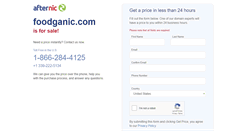 Desktop Screenshot of foodganic.com